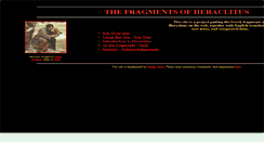 Desktop Screenshot of heraclitusfragments.com